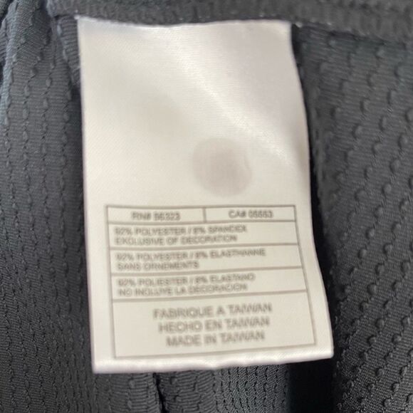 Nike Golf Sphere Dry Mock Wrap Pattern Waistband V-Neck Short Sleeve Polo - Picture 13 of 16